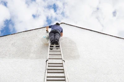 Peinture extérieure à Thueyts — façades et ravalement